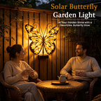 Solar Butterfly Garden Light