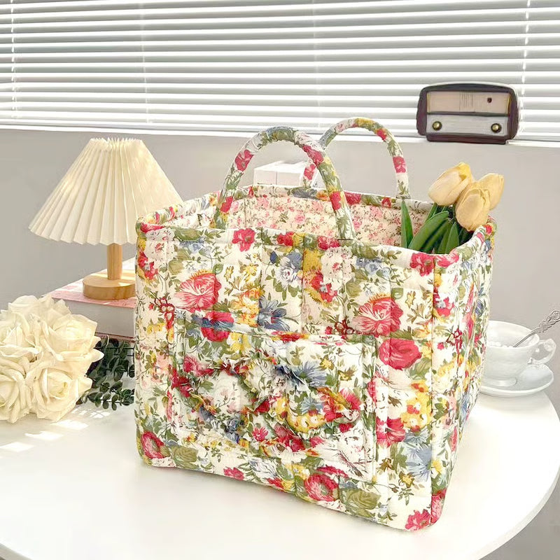 🔥 Boho Fabric Storage Basket