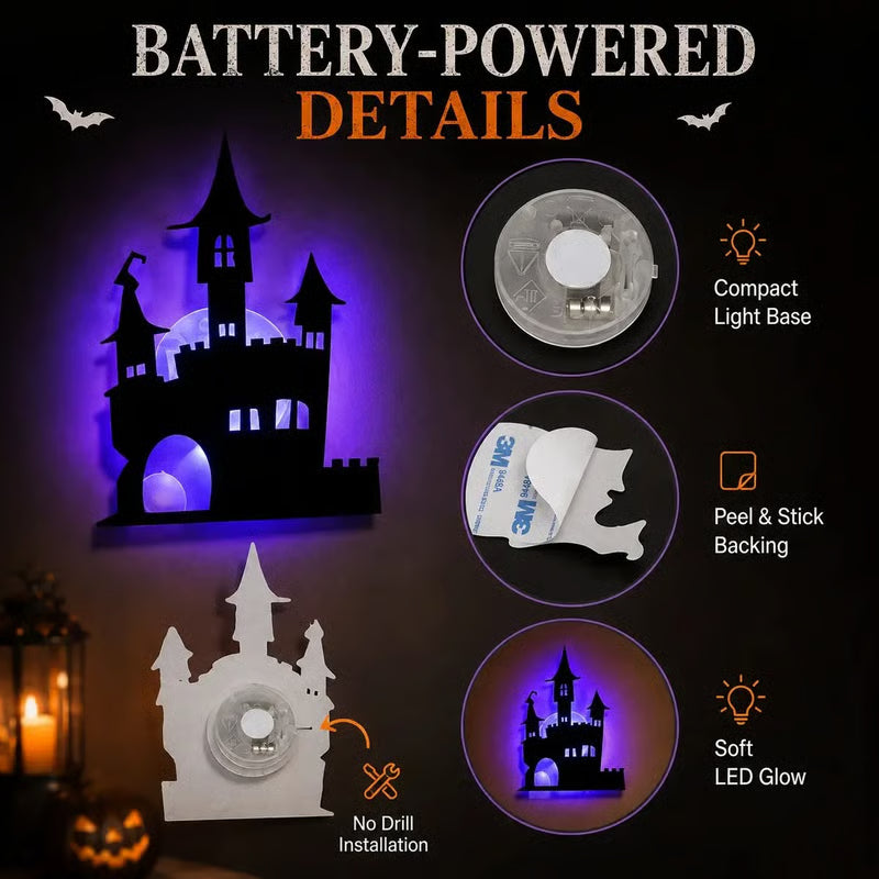 🔥Stick Halloween LED Window Lights