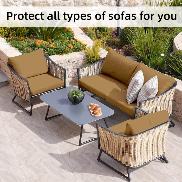 🪑 Stretch Sofa Cushion Covers Set (4 / 8 / 12 PCS) 🔥