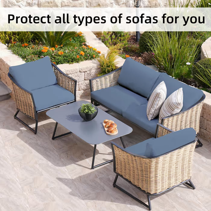 🪑 Stretch Sofa Cushion Covers Set (4 / 8 / 12 PCS) 🔥