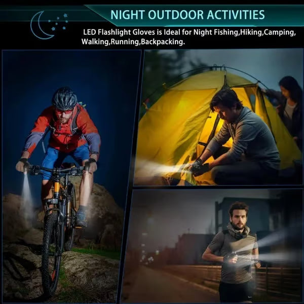 LED Flashlight Waterproof Gloves🧤💡🔧(Maintenance, Exploration, Emergency Lighting)