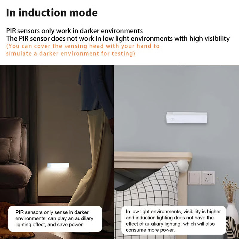 🔥LAST DAY SALE 49% OFF - 💡 Punch-free Smart Sensor Magnetic Rechargeable LED Lights