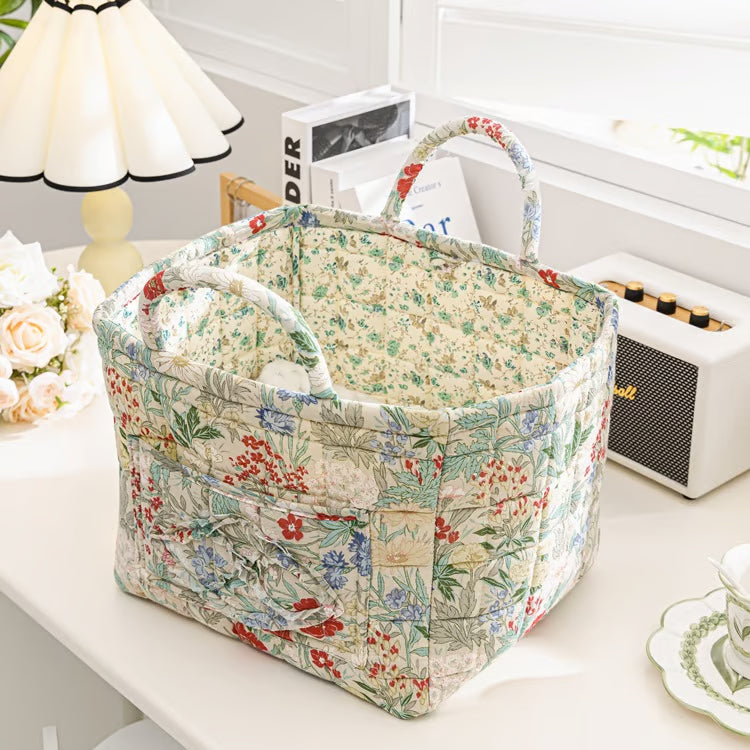 🔥 Boho Fabric Storage Basket