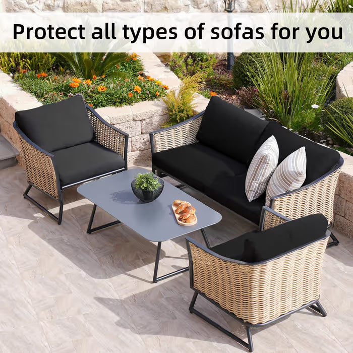 🪑 Stretch Sofa Cushion Covers Set (4 / 8 / 12 PCS) 🔥