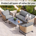 🪑 Stretch Sofa Cushion Covers Set (4 / 8 / 12 PCS) 🔥