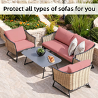 🪑 Stretch Sofa Cushion Covers Set (4 / 8 / 12 PCS) 🔥