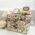 🔥 Boho Fabric Storage Basket