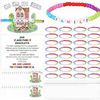 🔥Last Day 50% OFF - ✨🌈Pack of 25 Welcome BeadBracelets - StrengthenClassroom Friendship & SpreadWarm Kindness!