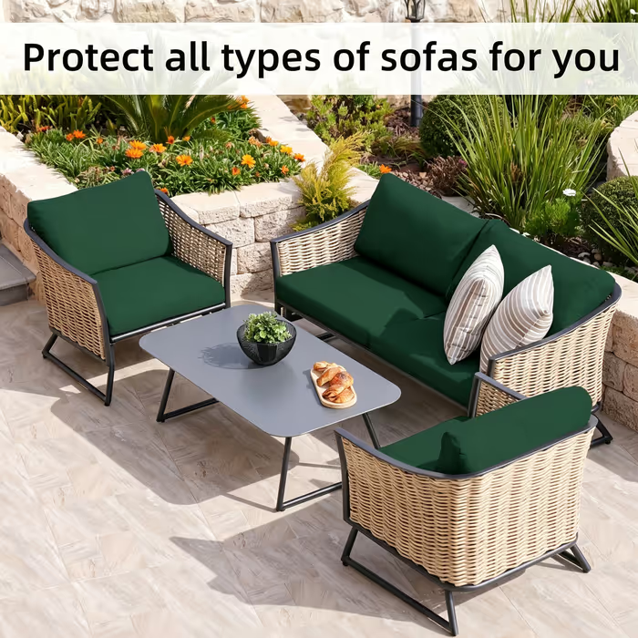 🪑 Stretch Sofa Cushion Covers Set (4 / 8 / 12 PCS) 🔥