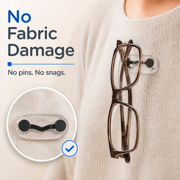 🔥HOT SALE🔥Magnetic Eyeglass Holder – Keep Your Glasses Secure & Always Within Reach