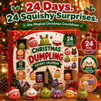 🎅 CHRISTMAS SPECIAL | 24 Days of Mini Squishies – Cute 2026 Advent Calendar with Daily Dumpling Surprises