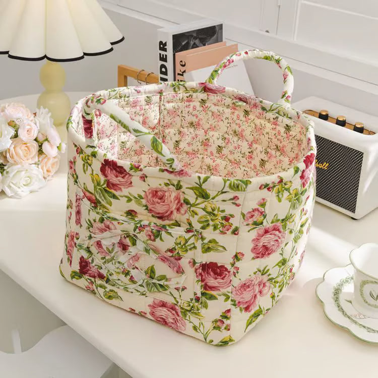 🔥 Boho Fabric Storage Basket