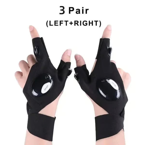 LED Flashlight Waterproof Gloves🧤💡🔧(Maintenance, Exploration, Emergency Lighting)