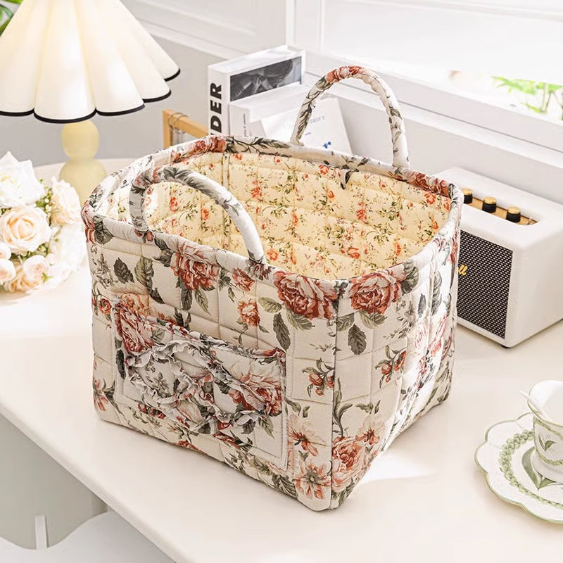 🔥 Boho Fabric Storage Basket
