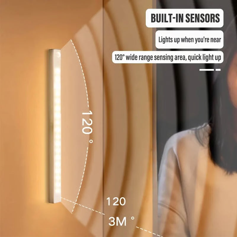 🔥LAST DAY SALE 49% OFF - 💡 Punch-free Smart Sensor Magnetic Rechargeable LED Lights