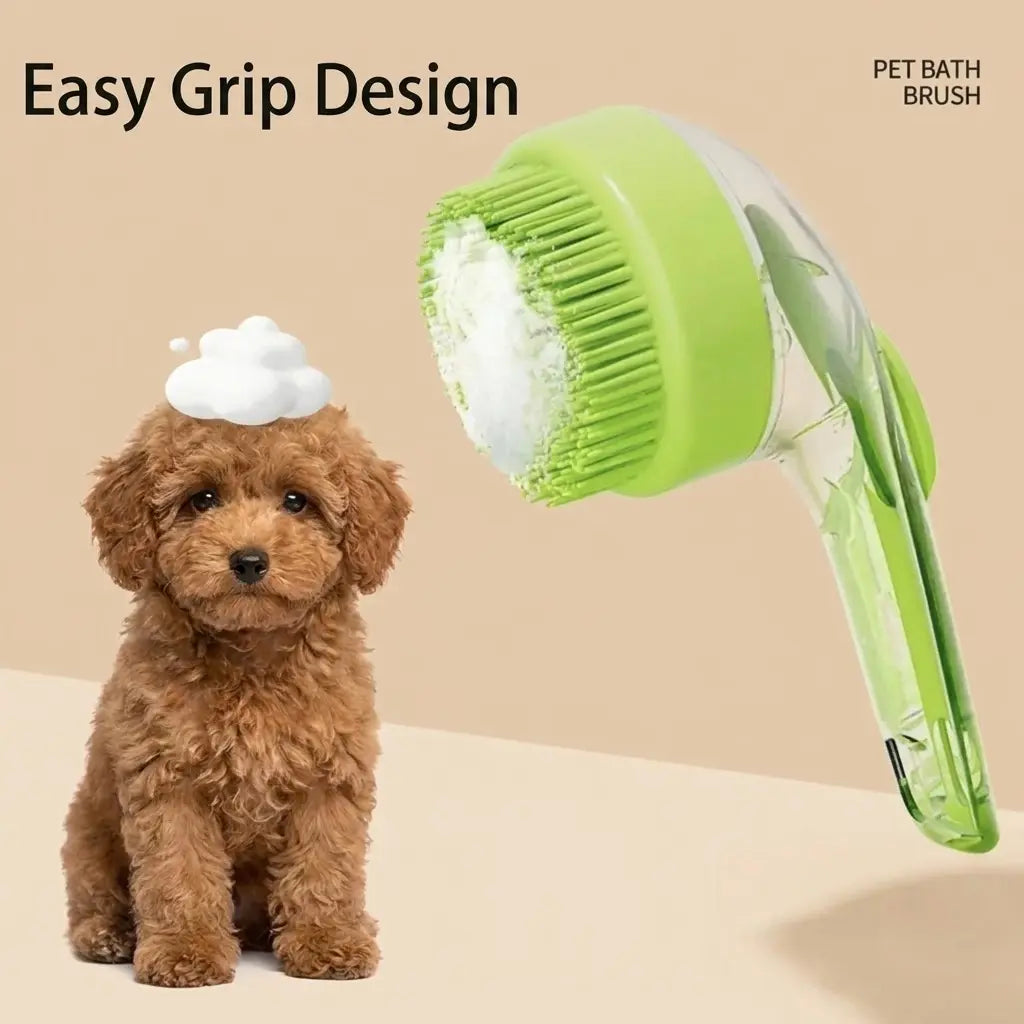 🐶2-in-1 Pet Bath & Deshedding Brush