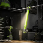 🛠️Rechargeable Magnetic LED Work Light with Built-in Battery - IPX4 Waterproof & Shockproof, Clamp & Magnet Base