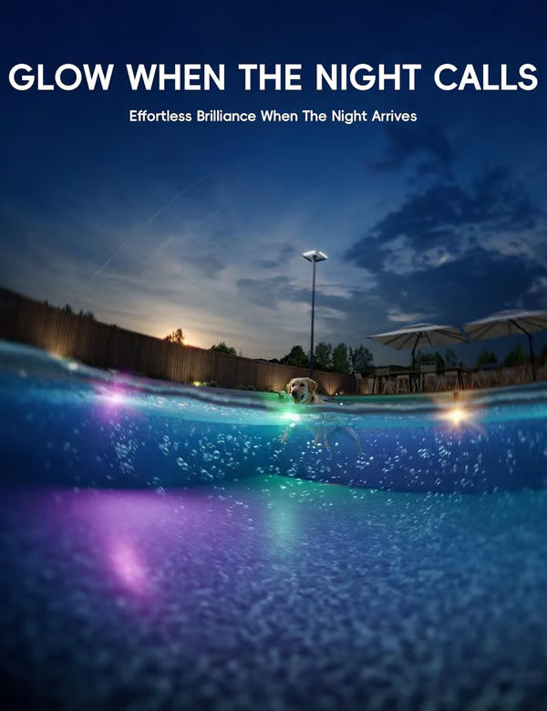 🌟 New Series — Poolside Solar Light for Swimming Pool ✨ |