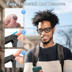 Smart Glasses LED Blocker Stickers – Discreet Privacy and Light Control