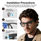 Smart Glasses LED Blocker Stickers – Discreet Privacy and Light Control
