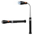 Extendable Magnetic Pickup Tools - Telescoping Magnet with LED Flashlight