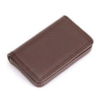 PU Leather Magnetic Business Card Holder