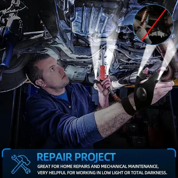 LED Flashlight Waterproof Gloves🧤💡🔧(Maintenance, Exploration, Emergency Lighting)