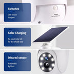 ⏰LAST DAY 49% OFF🔥 - Solar-Powered Simulated Surveillance Camera Street Light