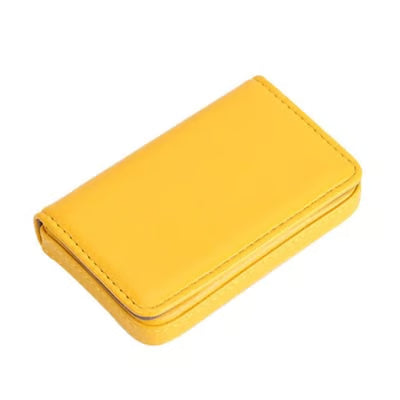 PU Leather Magnetic Business Card Holder