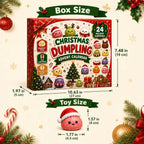 🎅 CHRISTMAS SPECIAL | 24 Days of Mini Squishies – Cute 2026 Advent Calendar with Daily Dumpling Surprises