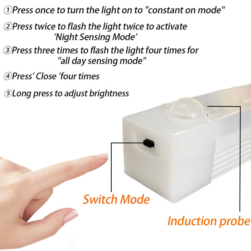 🔥LAST DAY SALE 49% OFF - 💡 Punch-free Smart Sensor Magnetic Rechargeable LED Lights
