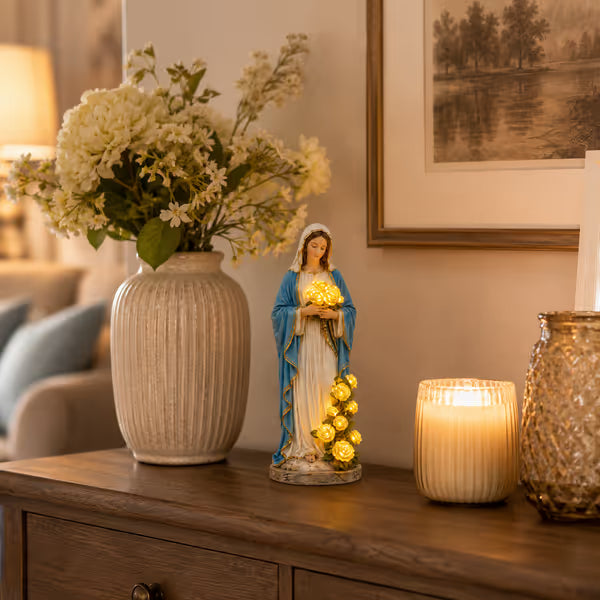 💗Virgin Mary Garden Light