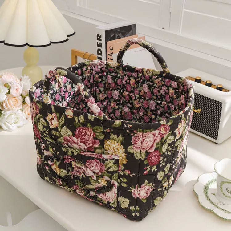 🔥 Boho Fabric Storage Basket
