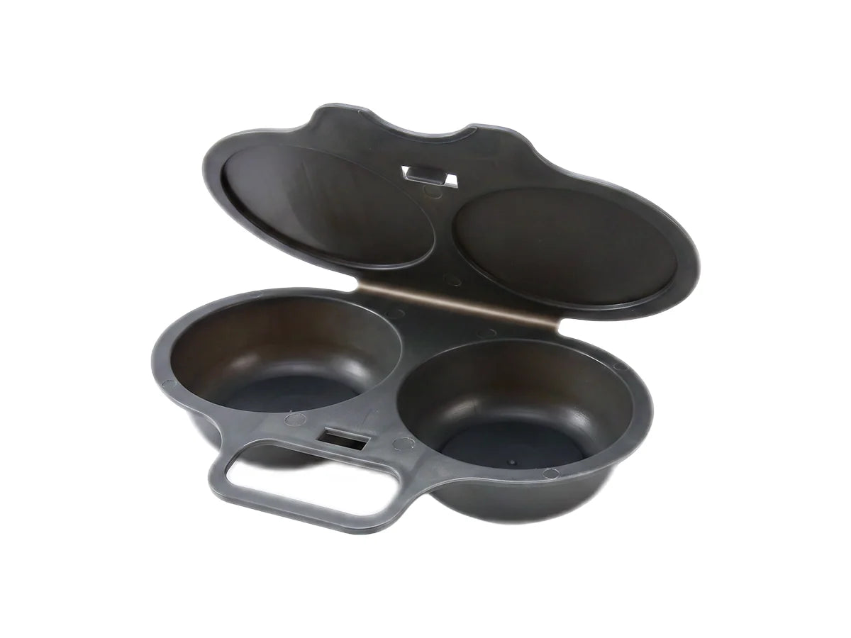 🥳2026 HOT SALE🥳💞50K+ SOLD! 🥗🎁 50% OFF! Microwave Egg Poacher——Dual‑cavity, non‑stick & easy clean. Healthier than frying – stock up & save!！🏠✅