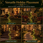 🔥Last day with huge discounts!✨ Light-Up Christmas Reindeer Yard Stake 🦌