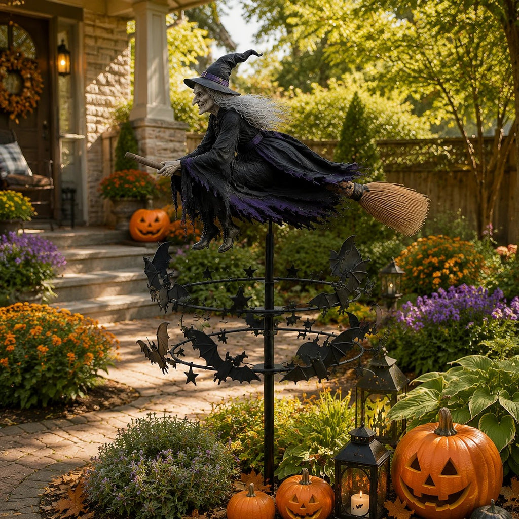 🧙‍♀️ The Enchanted Witch Garden Wind Spinner