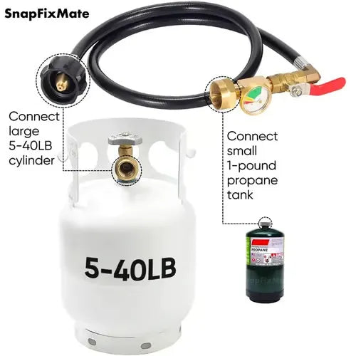 🏆Only $25.99Last Day Promotion!🔥36 Inch Propane Gas Tank Adapter Connector