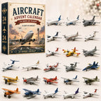 ⏳ Last Day 49% OFF – ✈️ Aircraft Advent Calendar 2026 | 24 Days of Flight with 24 Unique Miniature Airplanes, Jets & Aviation Collectibles 🎄🎁