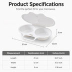 🥳2026 HOT SALE🥳💞50K+ SOLD! 🥗🎁 50% OFF! Microwave Egg Poacher——Dual‑cavity, non‑stick & easy clean. Healthier than frying – stock up & save!！🏠✅