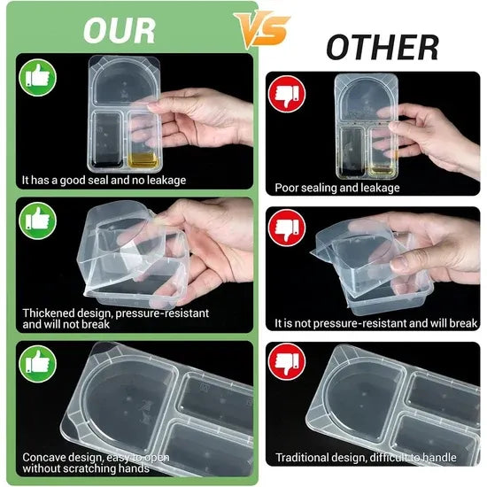 📣 LAST DAY 49% OFF 🔥 🍱Reusable Divided Snack Storage Container