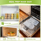 📣 LAST DAY 49% OFF 🔥 🍱Reusable Divided Snack Storage Container