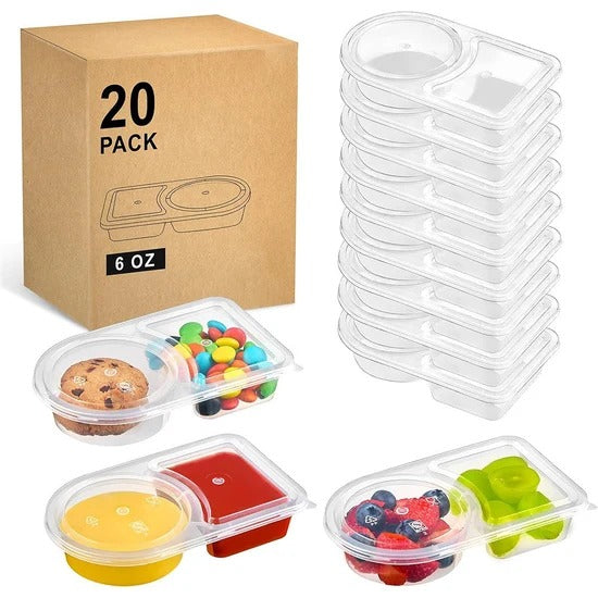 📣 LAST DAY 49% OFF 🔥 🍱Reusable Divided Snack Storage Container