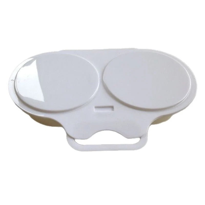 🥳2026 HOT SALE🥳💞50K+ SOLD! 🥗🎁 50% OFF! Microwave Egg Poacher——Dual‑cavity, non‑stick & easy clean. Healthier than frying – stock up & save!！🏠✅