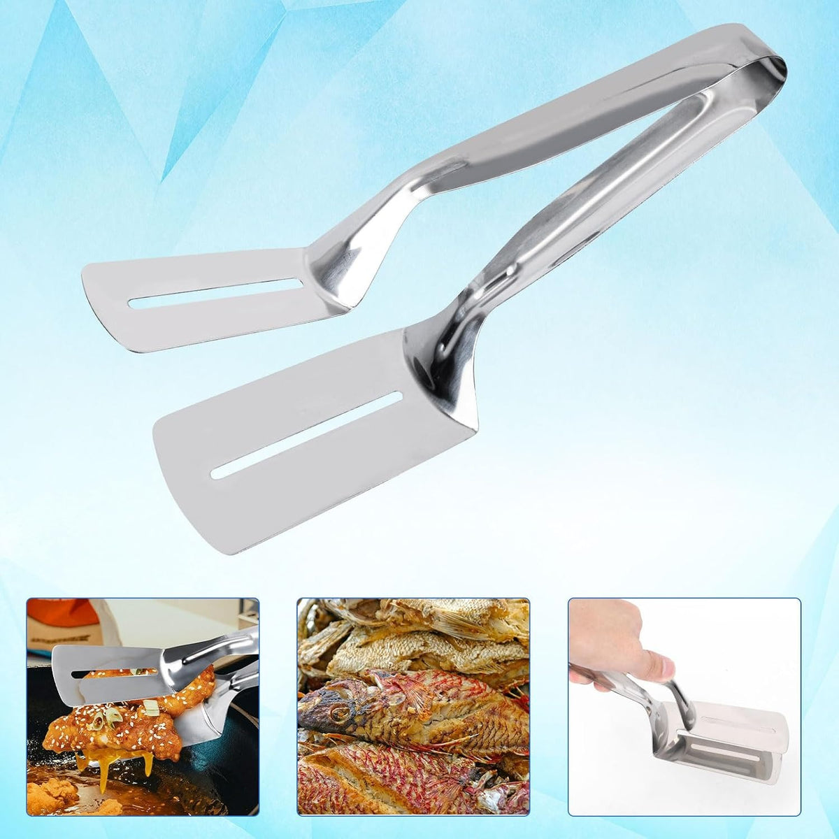 Multifunctional 304 SS Double-Sided Shovel Clip