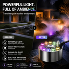 🎃 12-LED Mist Maker Fogger – Halloween Fog Effect